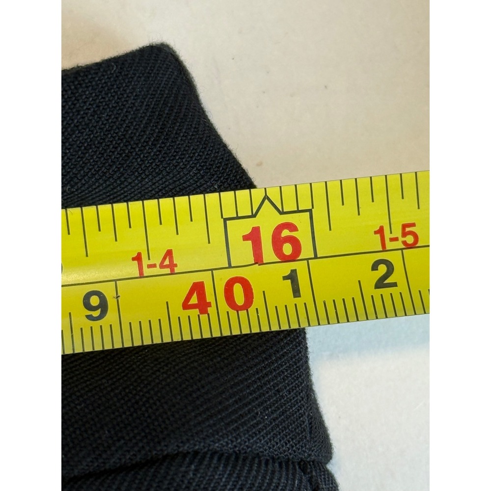 Alfani Womens Black High Rise Pleated Wide Leg Trousers Twill Dress Pants Sz 10 - Picture 8 of 13